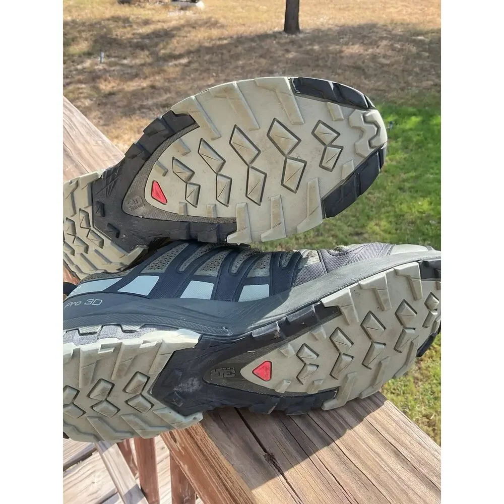 Salomon Men’s Trail Running Shoes XA PRO 3D Size 12.5 Ortholite Green